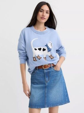 NWT Cowboy Cat sweater